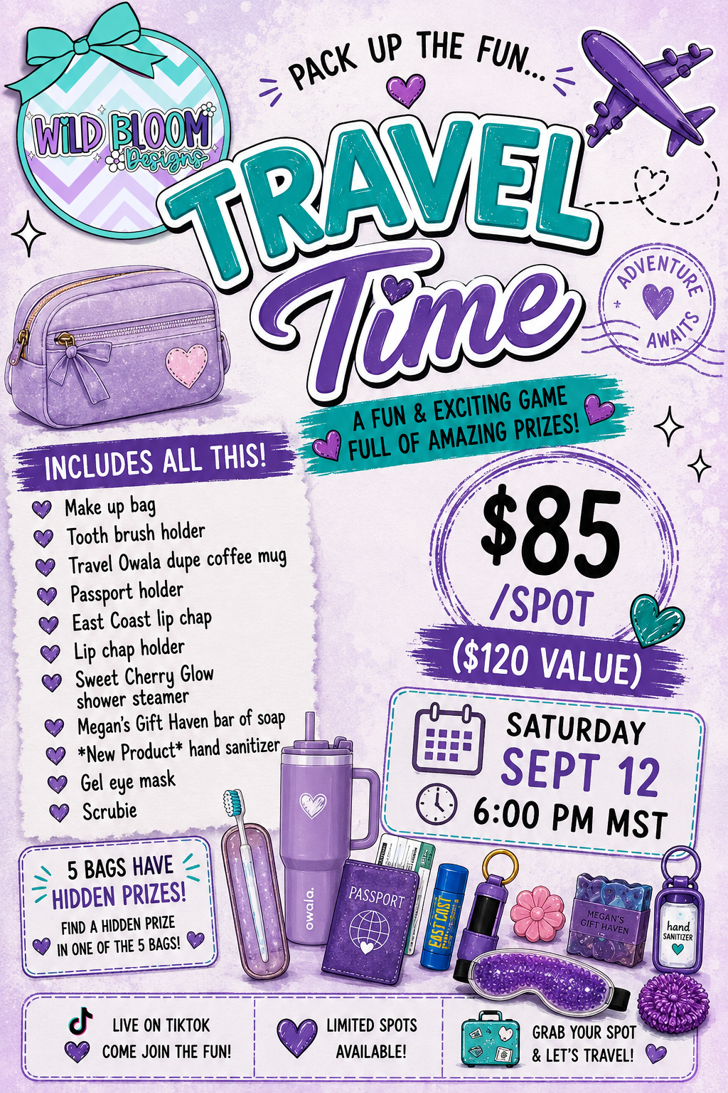 Travel time game