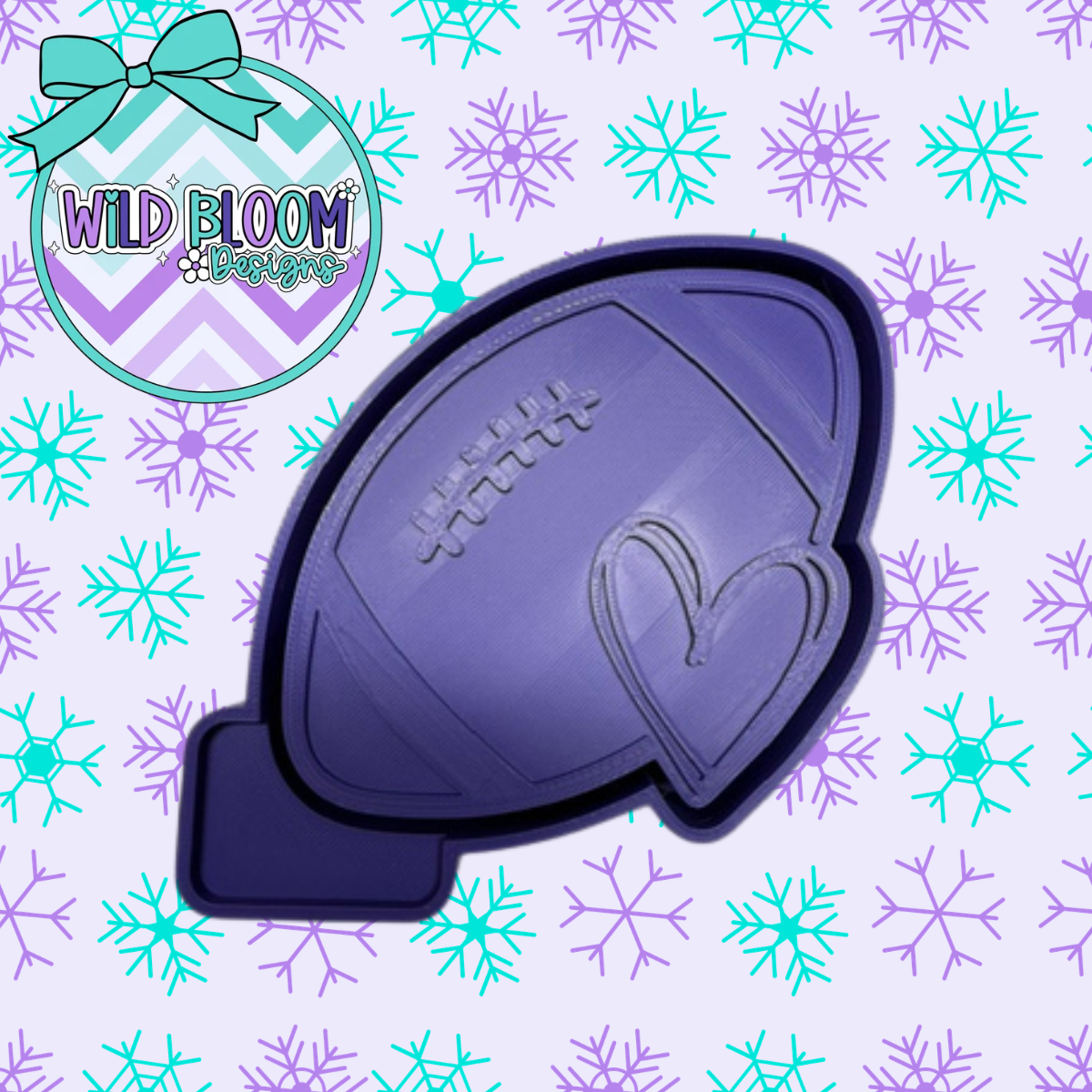 Football heart Mold