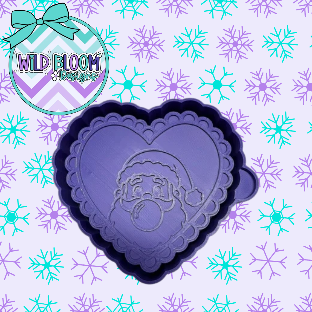 Santa Bubble Mold