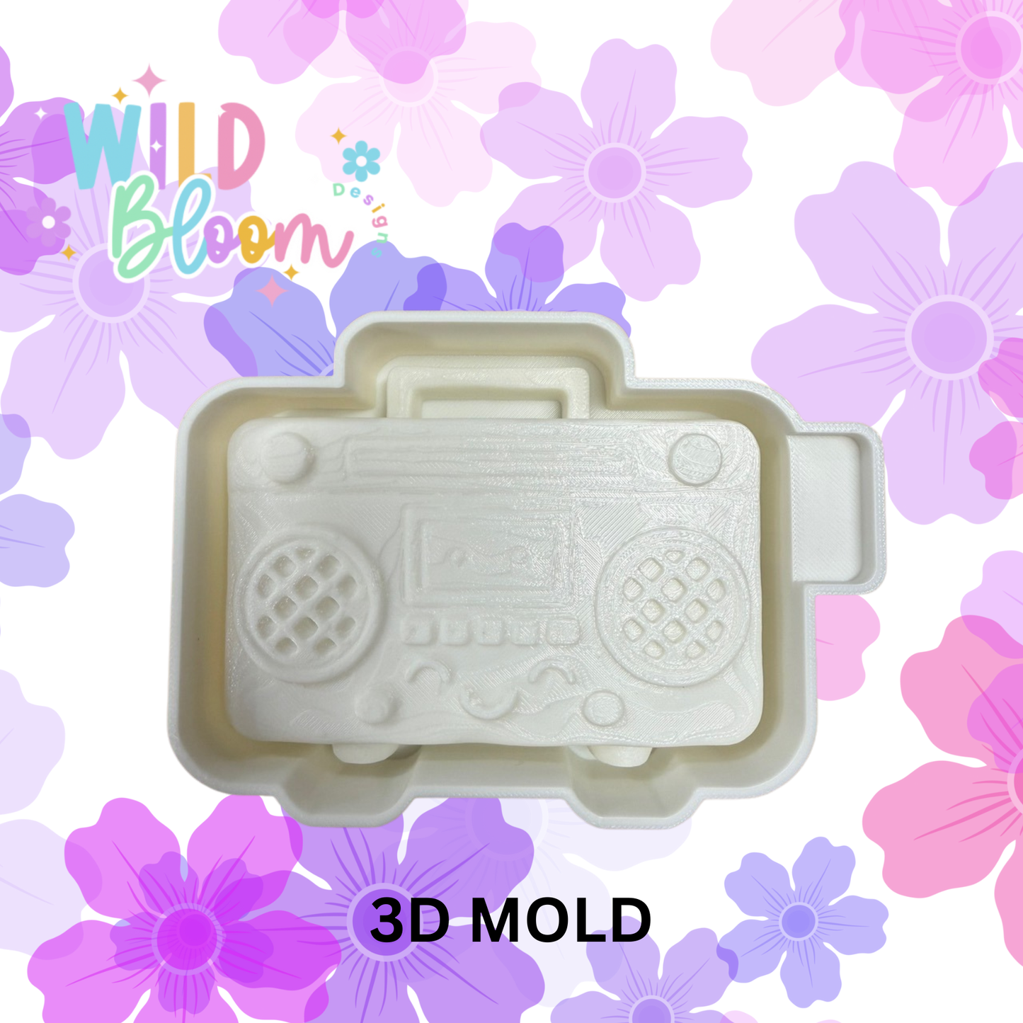 3D Cartoon Radio Mold