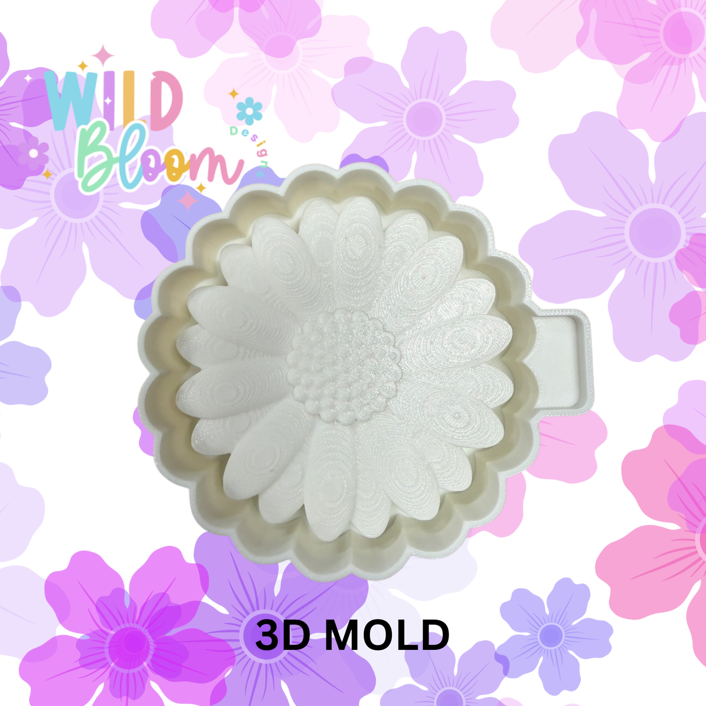 3D Flower Mold