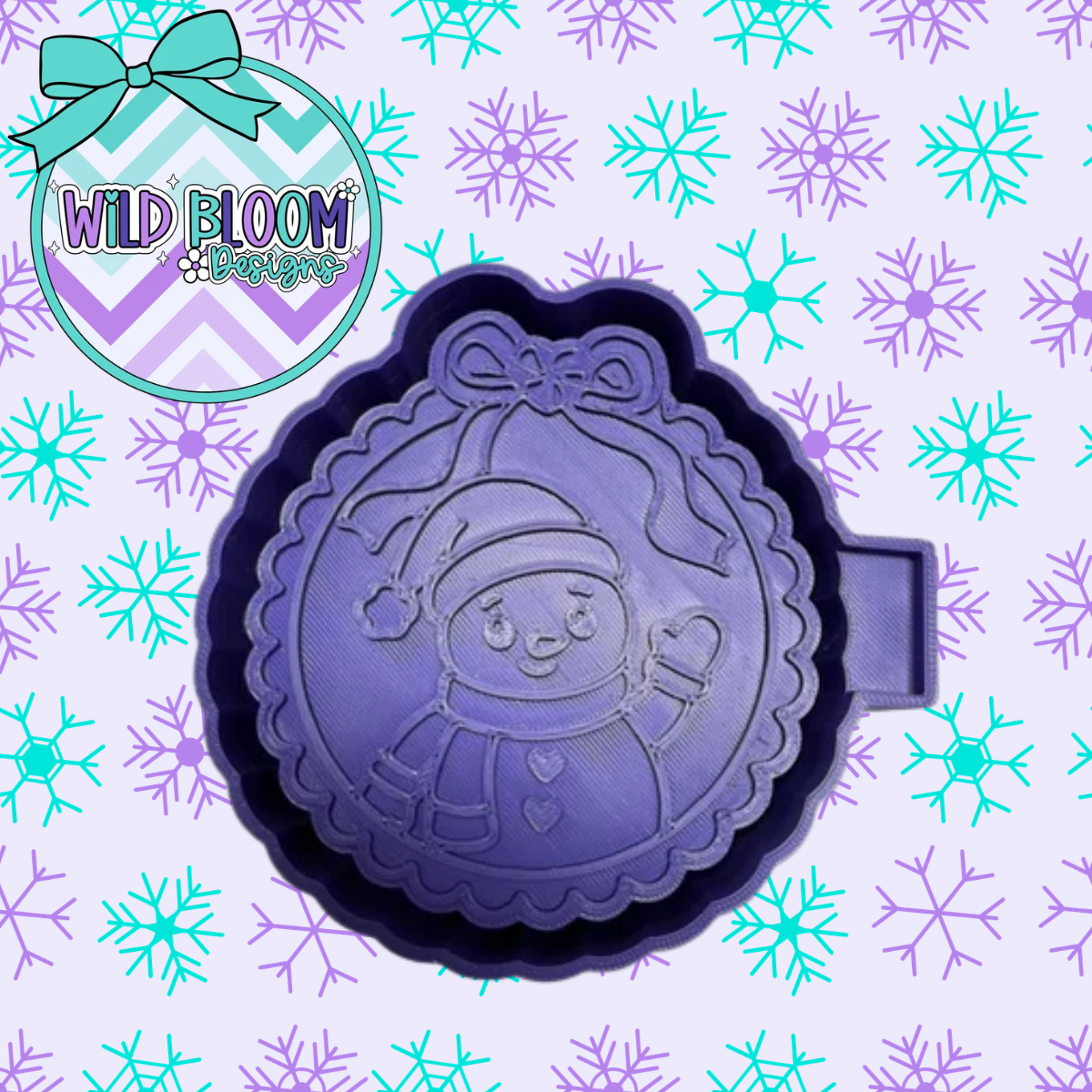 Snowman Frame Mold