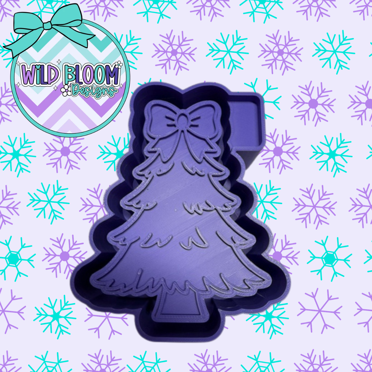 Tree with Bow Mold